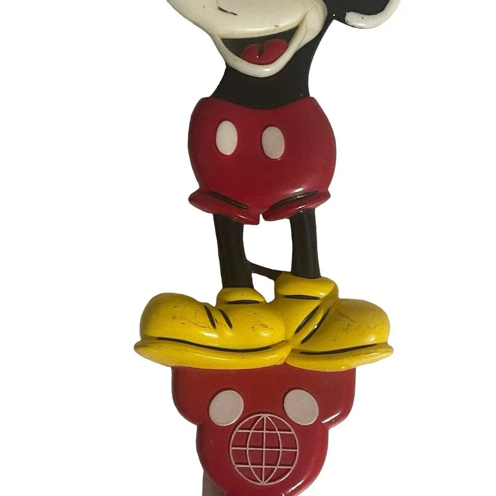 Vintage Mickey/Minnie Mouse Back Scratcher Walt Disney World Souvenir 15.5